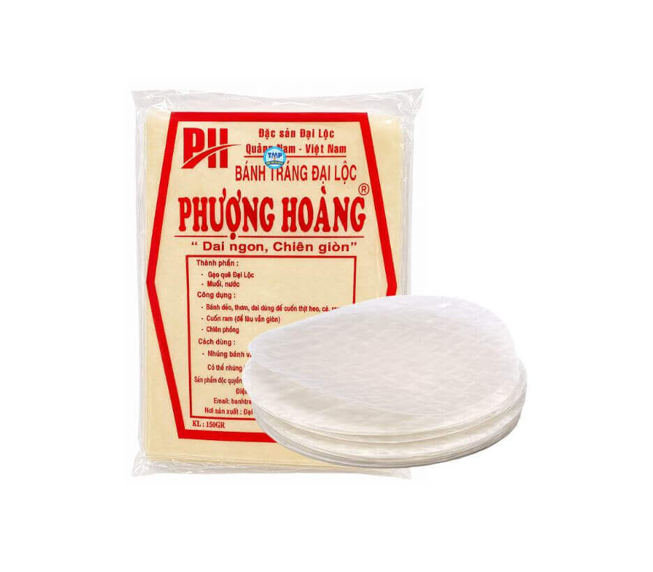 Bánh Tráng Đại Lộc Phượng Hoàng Cuốn Là Mê!